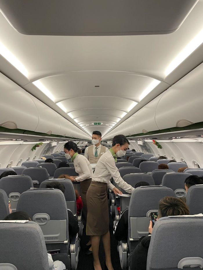 Niềm vui trên chuyến bay Đài Bắc - Hà Nội ngày đầu năm mới của Bamboo Airways