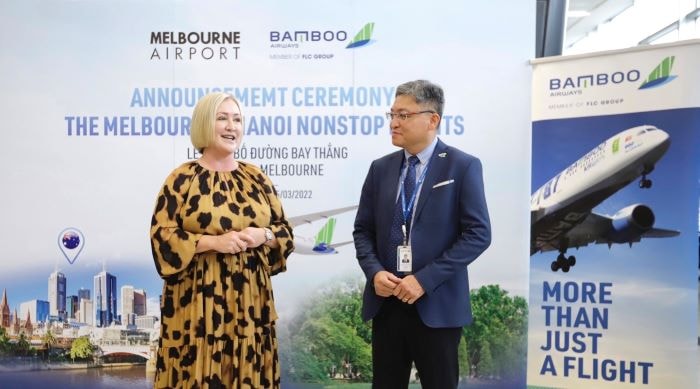 Bamboo Airways khai thác đường bay thẳng Hà Nội - Melbourne đầu tiên trong lịch sử hàng không Việt