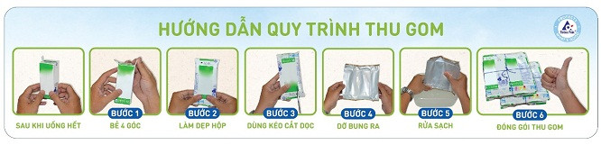 TH true MILK thu gom vỏ hộp sữa, lan tỏa lối sống xanh