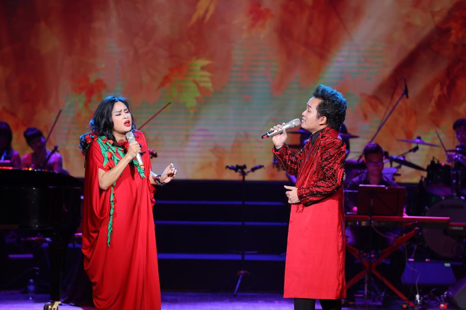 Tùng Dương và Thanh Lam song ca trong đêm nhạc 