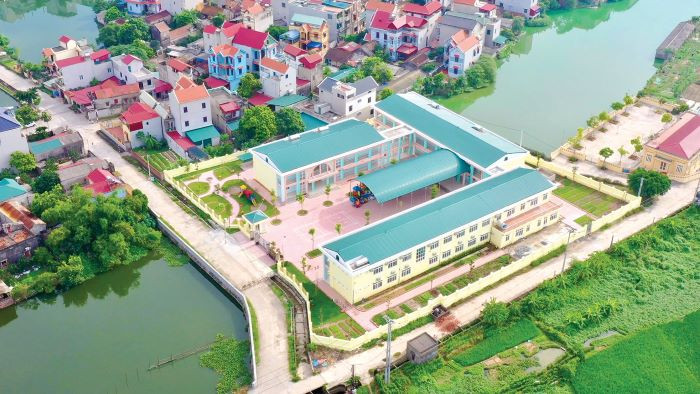 Xã Hoa Sơn, huyện Ứng Hòa: Chuyển mình từ xây dựng  nông thôn mới nâng cao