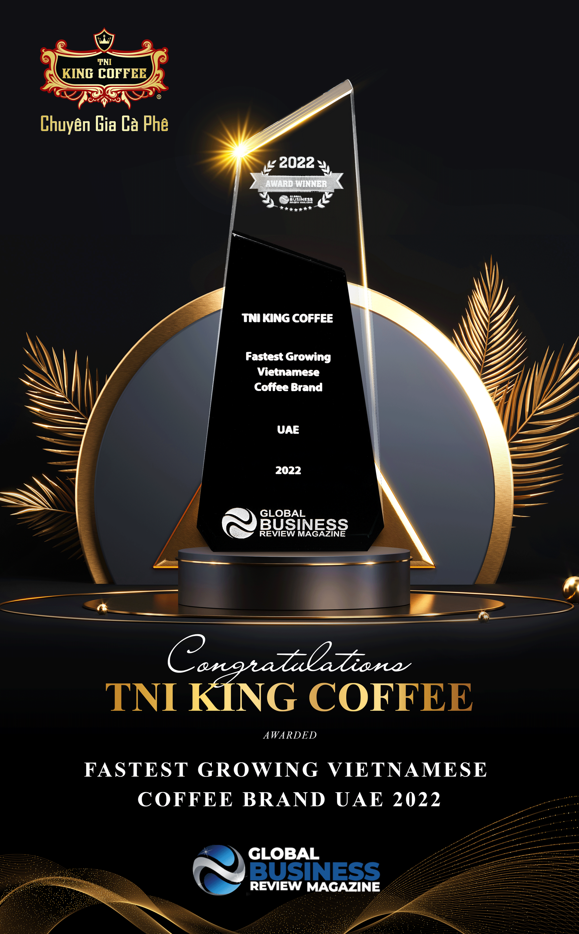 King Coffee dành giải thưởng 