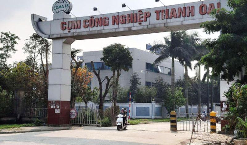 Cụm công nghiệp Thanh Oai (TP Hà Nội).