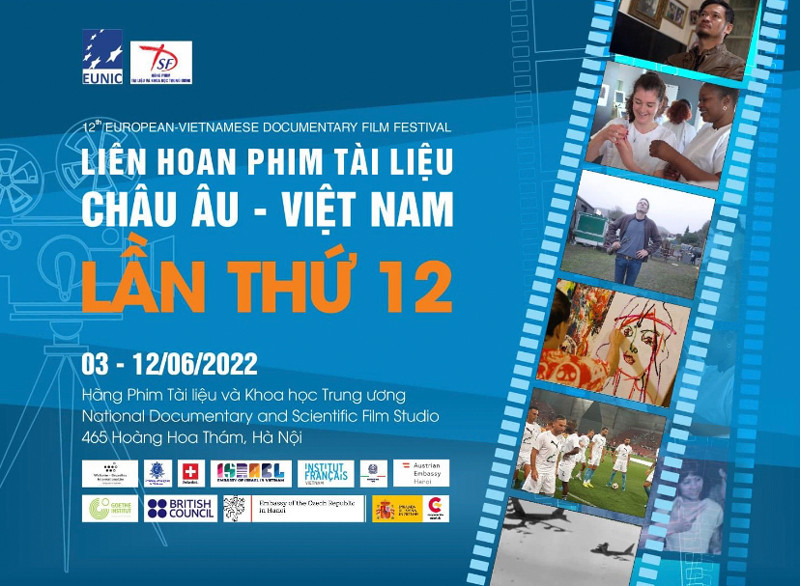 11 quốc gia tham dự Liên hoan Phim tài liệu châu Âu - Việt Nam lần thứ 12