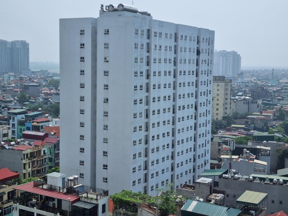 Dự án nhà ở xã hội ngõ 622 phố Minh Khai, quận Hai Bà Trưng, Hà Nội.