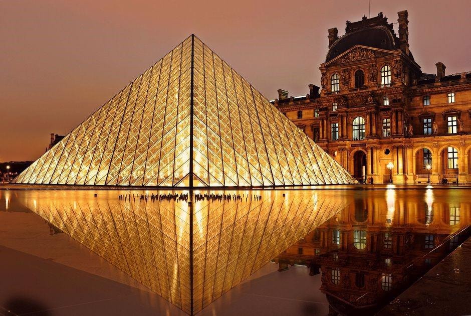 Bảo tàng Louvre - công trình biểu tượng tại Pháp