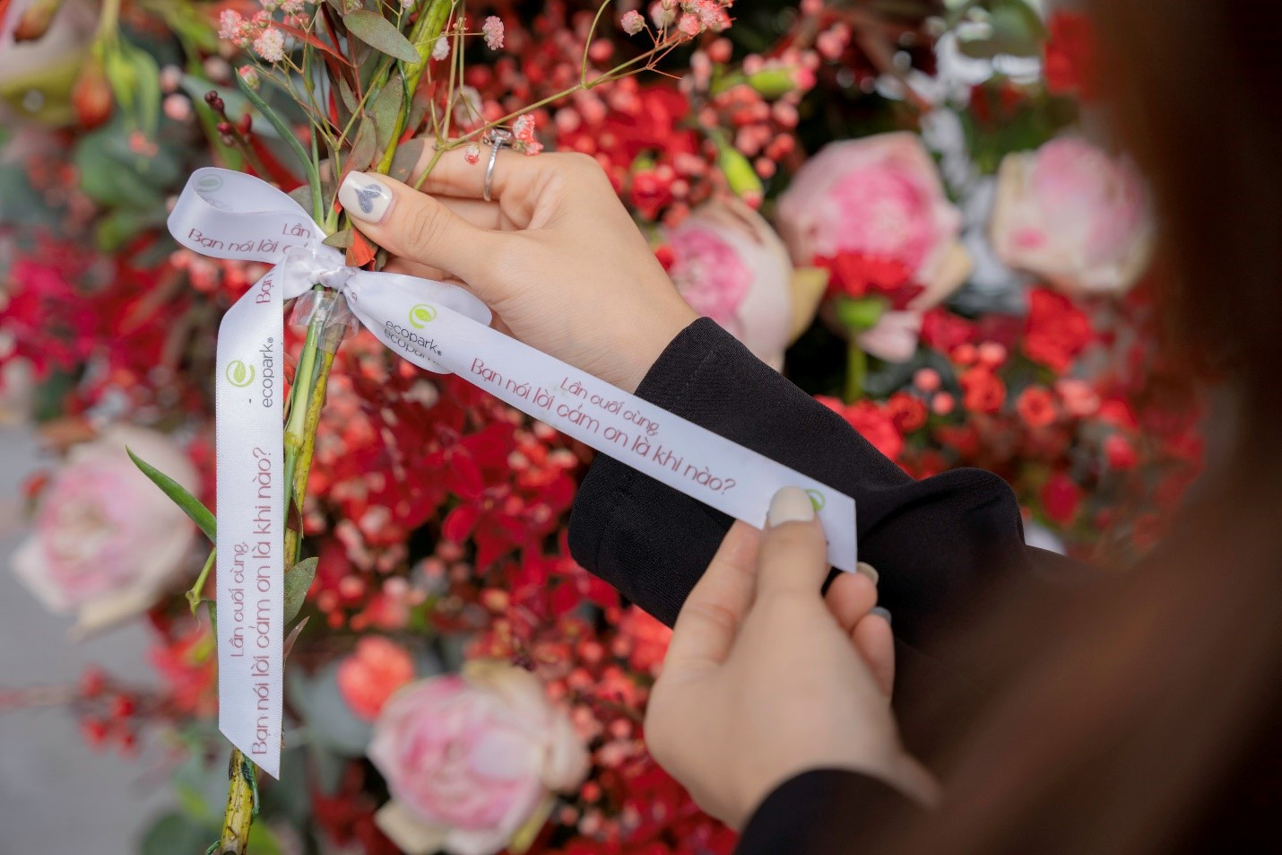 Hàng nghìn bông hoa sen & lời yêu thương được trao lan toả nhân mùa Vu Lan
