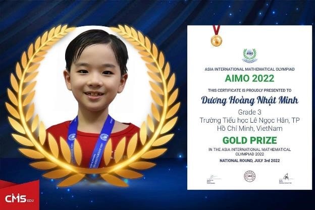 Học sinh CMS Edu xuất sắc giành 10 huy chương tại kỳ thi Toán quốc tế AIMO 2022