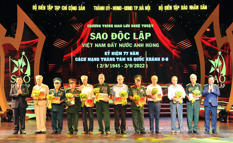 Chương trình “Sao Độc lập” tôn vinh những giá trị trường tồn của dân tộc