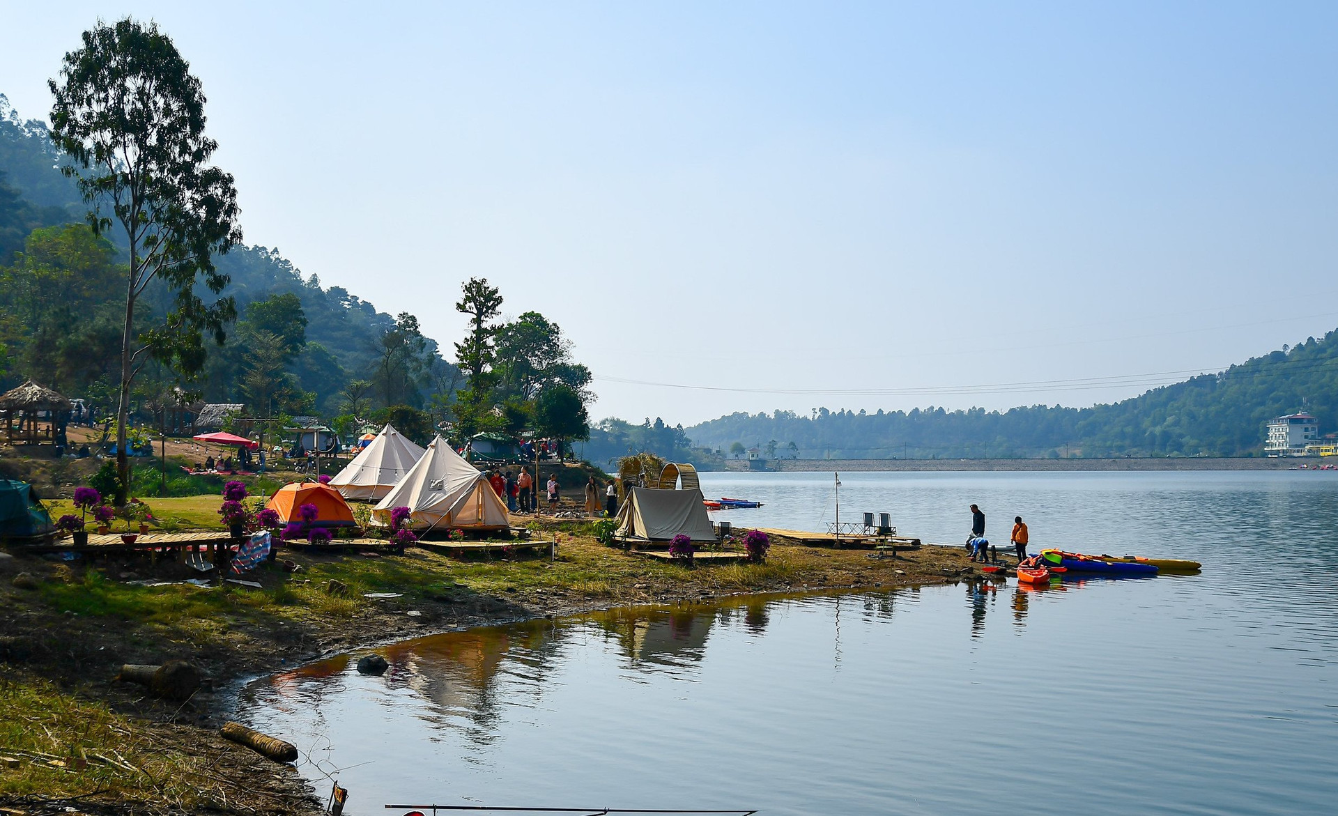 Hồ Đồng Đò, Sóc Sơn – điểm cắm trại cực “chill” dịp cuối tuần tại Hà Nội