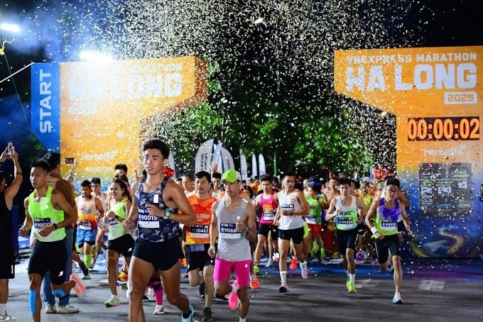 Các runner xuất phát ở cự ly 42km