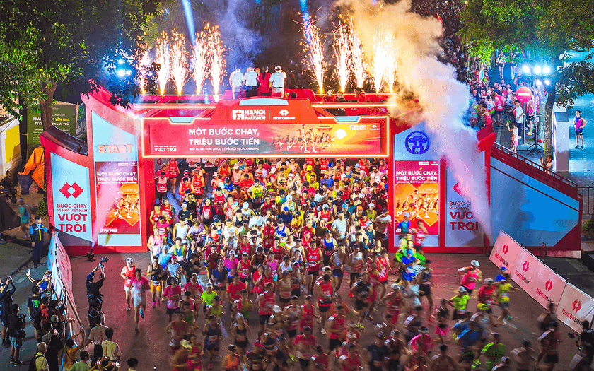 Hơn 14.500 vận động tham gia Giải Marathon Quốc tế Hà Nội Techcombank Mùa thứ 5 - Ảnh 5.