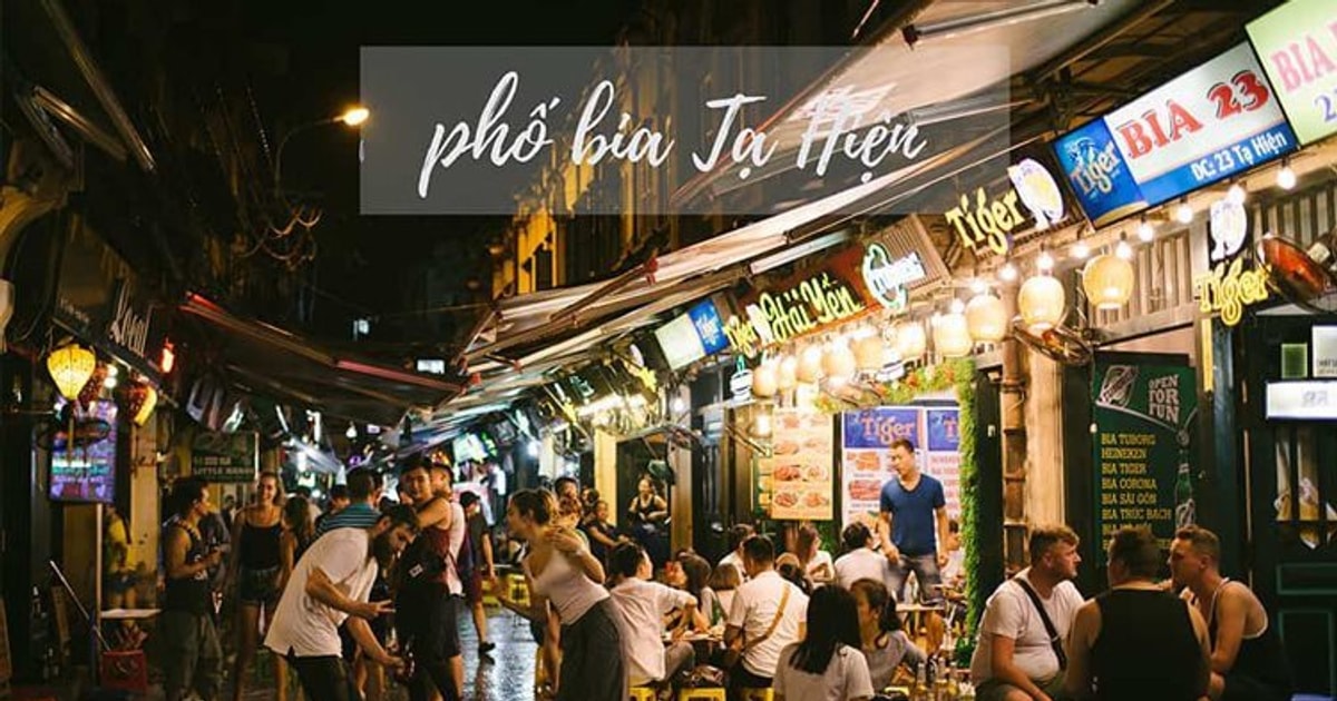 Không Gian và Trải Nghiệm Tại Bia Phố 37 Tạ Hiện: Sống Động và Hấp Dẫn