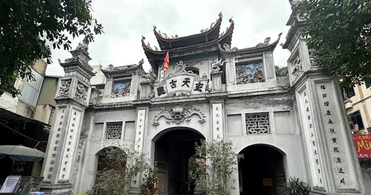 Toàn cảnh Chùa Huyền Thiên, Quận Hoàn Kiếm cổ kính