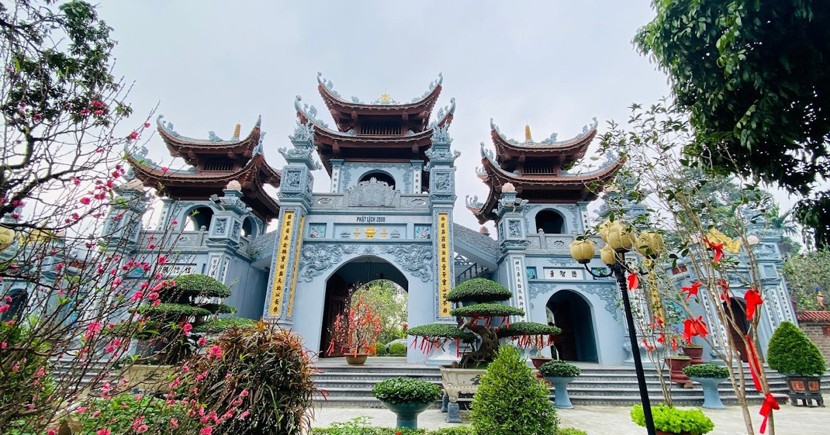 CHÙA LINH XÁ THỜ PHẬT TRẦM TĨNH TẠI THÔN HỮU HÒA