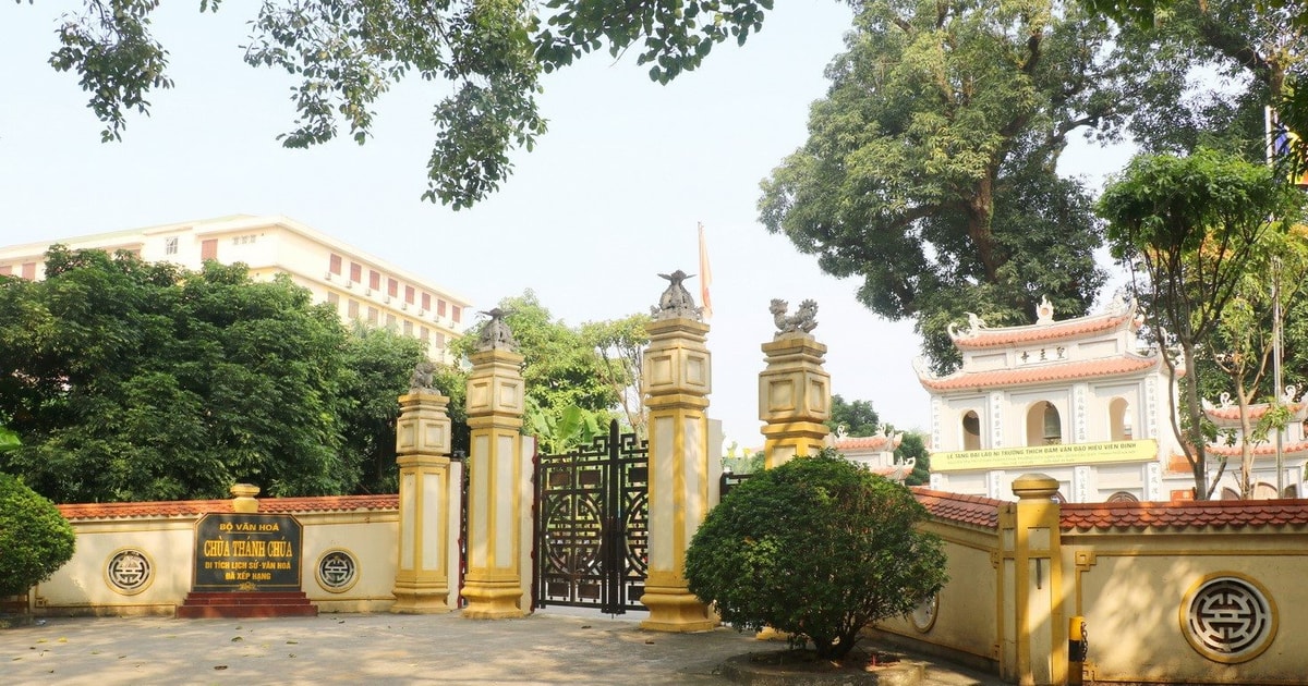 Chùa Thánh Chúa – Không gian tâm linh và văn hóa