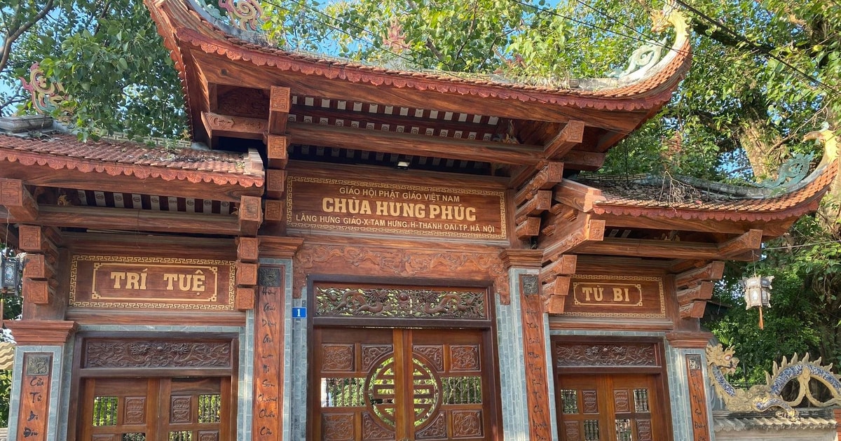 Chùa Tự Khoát (Hương Phúc tự) tại Thanh Trì