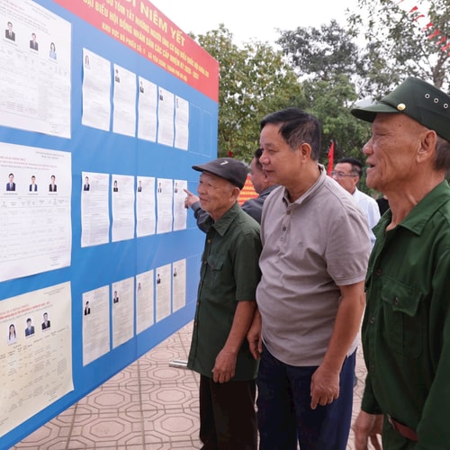 Xã Yên Xuân (Hà Nội): Tổ chức Hội nghị tiếp xúc cử tri ứng cử đại biểu HĐND xã nhiệm kỳ 2026-2031.