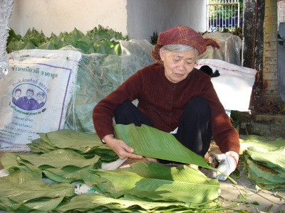 Thơm phức bánh chưng Tranh Khúc