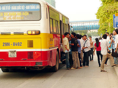 Hà  Nội quy hoạch lại mạng lưới xe buýt