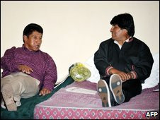 Tổng thống Bolivia đình công bằng cách nhịn đói