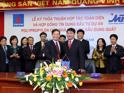 Petrovietnam lại huy động vốn cho nhà  máy Lọc dầu Dung Quất