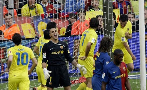 Vòng 35 La Liga: Để Villarreal thủ hoà , Barcelona chưa thể lên ngôi 