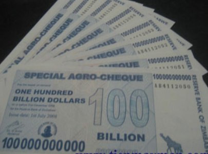 Tử 100.000 tỷ đôla Zimbabwe xuất hiện ở VN 