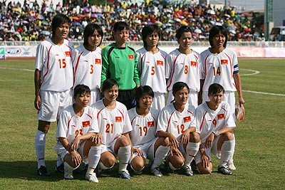Vùi dập Hồng Kông, ĐT nữ Việt Nam lọt và o VCK bóng đá Châu á
