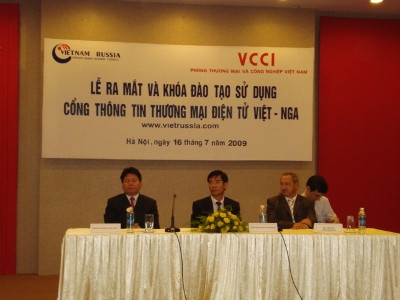 Ra mắt cổng thông tin TMĐT  Việt “ Nga