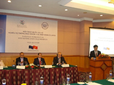 Việt Nam nghiêm chỉnh thực thi nghĩa vụ thông báo với WTO