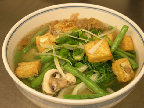 Phở chay: Món ăn đặc sắc của trường phái ẩm thực chay Hà  thà nh