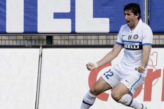 Vòng 4 Serie A: Milito lập cú đúp giúp Inter già nh 3 điểm