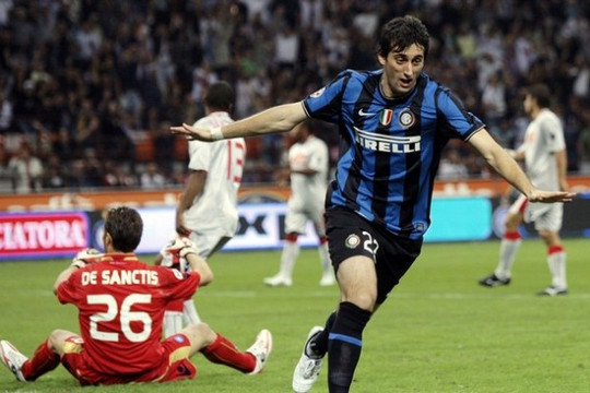 Vòng 5 Serie A: Eto'o “ Milito, giúp Inter chiếm ngôi đầu