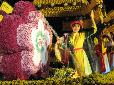 Nhiửu chương trình đặc sắc trong Festival hoa Đà  Lạt 2010