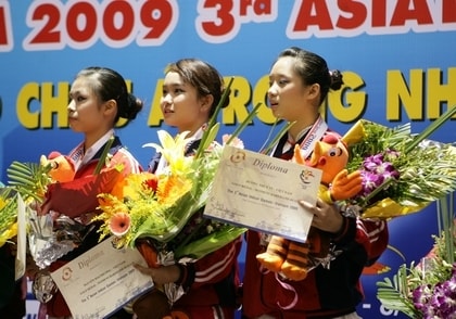 Asian indoor games 3: Wushu mở hà ng HCV trong ngà y cho Việt Nam