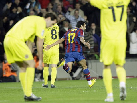 Barca-Villarreal 1-1: Khó khăn đón chử! 