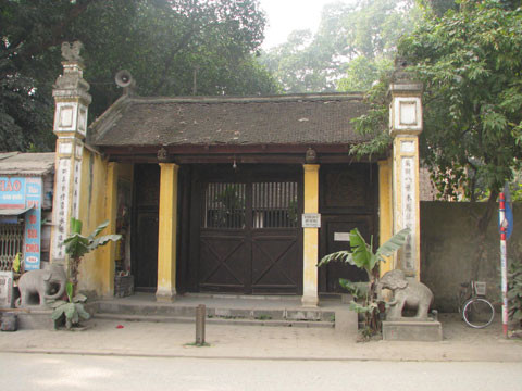 Đền Voi phục thứ 2 ở Hà  Nội
