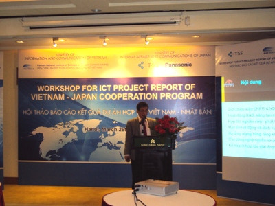 Kết quả hợp tác Việt “ Nhật trong ứng dụng CNTT