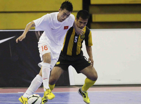 Giải  Futsal 2010: Gục ngã trước Malaysia, Việt Nam cay đắng rời cuộc chơi 