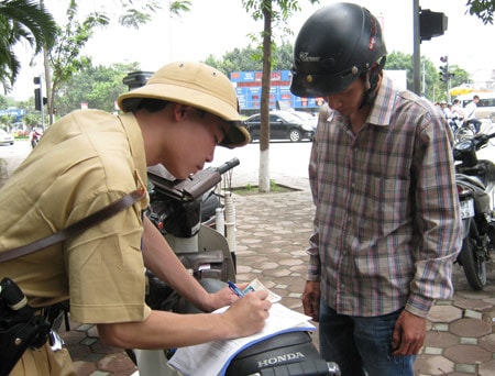 Xác định ranh giới xử­ phạt tăng nặng tại Hà  Nội