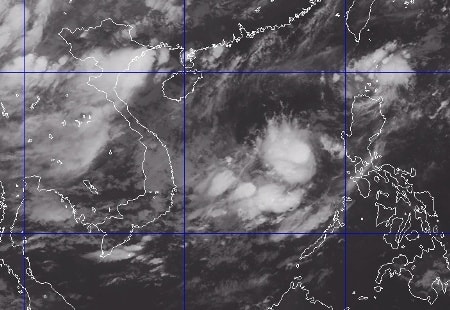  Xuât hiện áp thấp nhiệt đới ngoà i biển Đông 