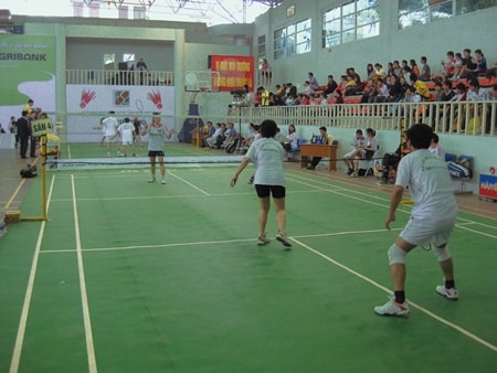 Giải cầu lông các đồng chí lãnh đạo Hà  Nội mở rộng 2010