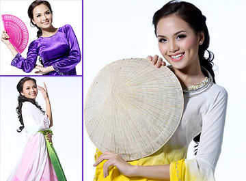 Diễm Hương mặc trang phục 3 miửn