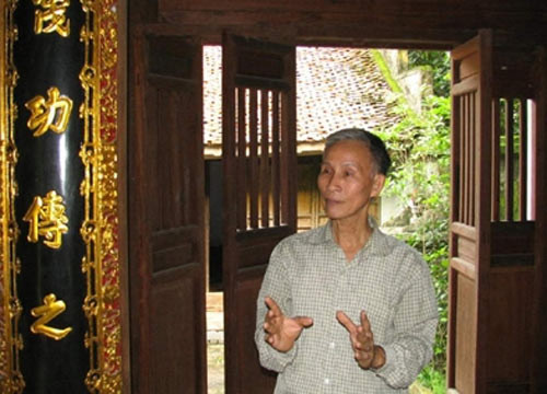 Chuyện lạ quanh ngôi nhà  của thi hà o Nguyễn Khuyến