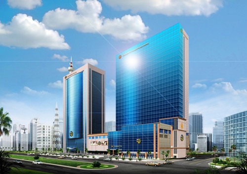Grand Plaza gắn biển khách sạn 5 sao tiêu chuẩn quốc tế 