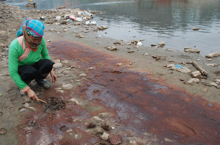 Sông Hồng bị đầu độc bằng chì và  Cadimi
