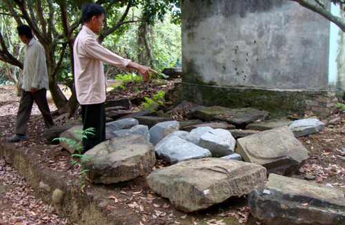 Cuộc tà n phá thảm khốc lăng mộ Trần Minh Tông 