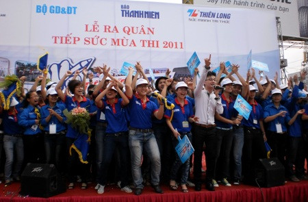 Ra quân tiếp sức mùa thi 2011