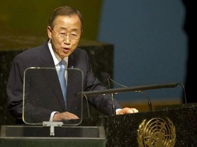à”ng Ban Ki-moon tái đắc cử­ Tổng thư ký LHQ